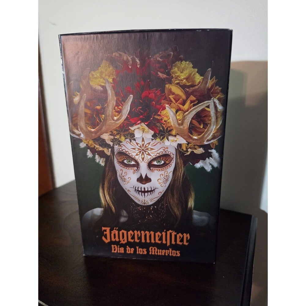 Jagermeister Dia de los Muertos Gift Box Empty 2021 Limited Edition Sugar Skull - Picture 15 of 16